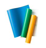 Cricut Joy Xtra Smart Vinyl Lamina de vinilo de transferencia termica Vinilo de termotransferencia liso 3 hojas