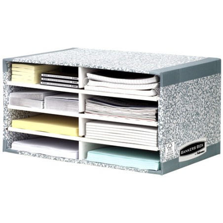 24403-ORGANIZADOR GRIS/BLANCO BANKERS BOX 08750EU
