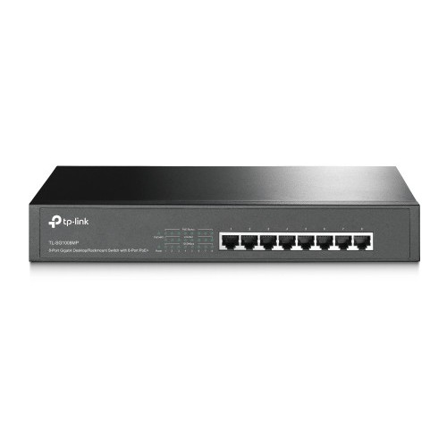 24415-TP-LINK TL-SG1008MP No administrado Gigabit Ethernet (10/100/1000) Energia sobre Ethernet (PoE) Negro
