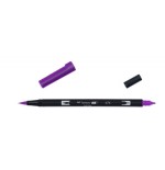 2442-ROTULADOR DOBLE PUNTA PINCEL COLOR ROYAL PURPLE TOMBOW ABT-676