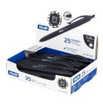 24451-EXPOSITOR 25 BOLIGRAFOS P1 TOUCH NEGRO MILAN 76511925