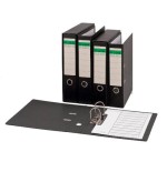 24462-ARCHIVADOR PALANCA CARTON COMPACTO FOLIO ANCHO COLOR NEGRO ELBA 100580140