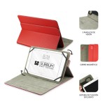 SUBBLIM Funda Tablet Rotate 360 Executive Case 10,1" Red