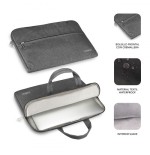 24484-SUBBLIM Funda Ordenador Business Laptop Sleeve 13,3-14" Grey