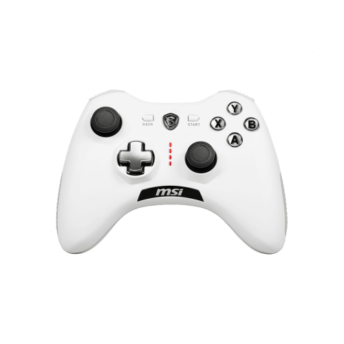 MSI Force GC20 V2 Blanco USB 2.0 Gamepad Analogico/Digital Android, PC