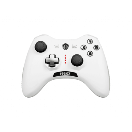 MSI Force GC20 V2 Blanco USB 2.0 Gamepad Analogico/Digital Android, PC