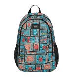 24536-Totto Goctal mochila Mochila escolar Azul, Rojo Poliester