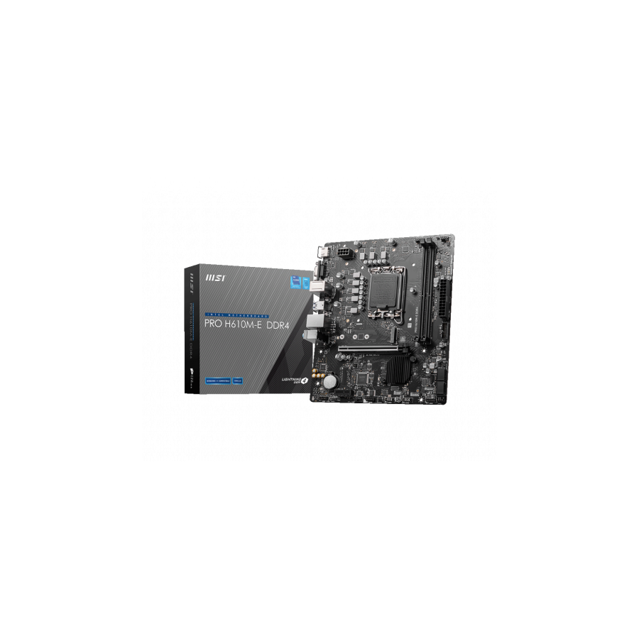 24584-MSI PRO H610M-E DDR4 placa base Intel H610 LGA 1700 micro ATX