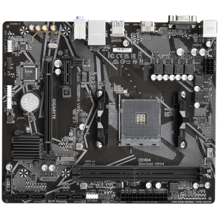 24618-Gigabyte A520M K V2 placa base AMD A520 Zocalo AM4 micro ATX