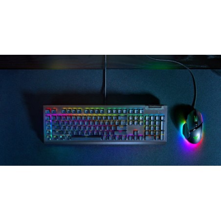 24624-TECLADO RAZER BLACKWIDOW V4 X YELLOW SWITCH (ESPANOL) (RZ03-04702800-R311)