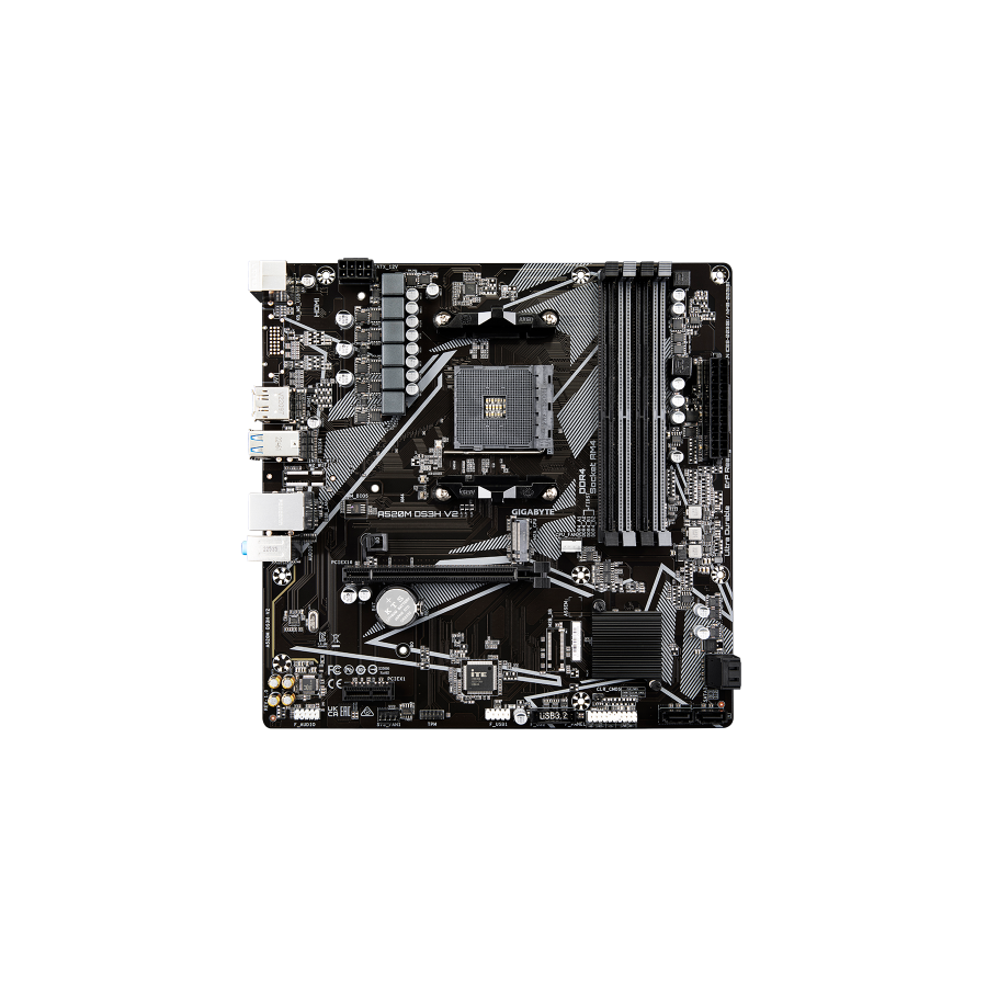 24643-Gigabyte A520M DS3H V2 (rev. 1.0) Zocalo AM4 micro ATX