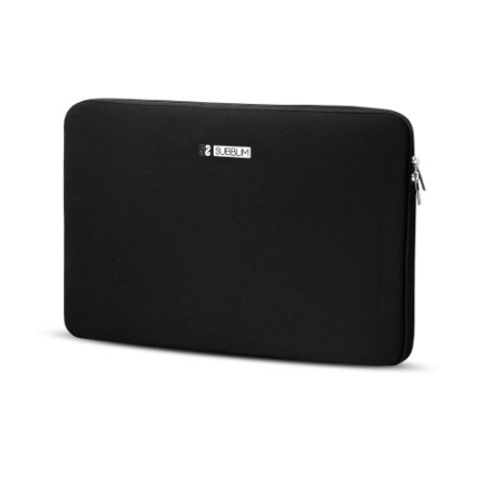 24677-SUBBLIM Funda Ordenador Business Laptop Sleeve Neoprene 13,3-14" Black