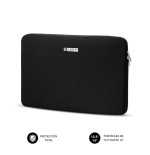 24678-SUBBLIM Funda Ordenador Business Laptop Sleeve Neoprene 13,3-14" Black