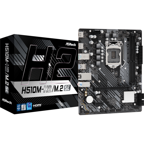 24683-Asrock H510M-H2/M.2 SE Intel H470 LGA 1200 (Socket H5) micro ATX