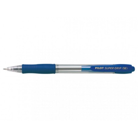 247-BOLIGRAFO RETRACTIL SUPERGRIP 1.0MM AZUL PILOT BPGP-10R-M-L