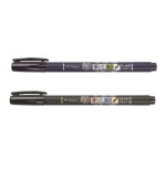 2472-BLISTER 2 ROTULADORES BASE AGUA PUNTA DURA + BLANDA (WS-BS + WS-BH) TOMBOW WS-BHS-2P