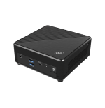 MSI BAREBONE CUBI N ADL-047BES. NEGRO. INTEL PROCESSOR N100. INTEL UHD. SIN SO.
