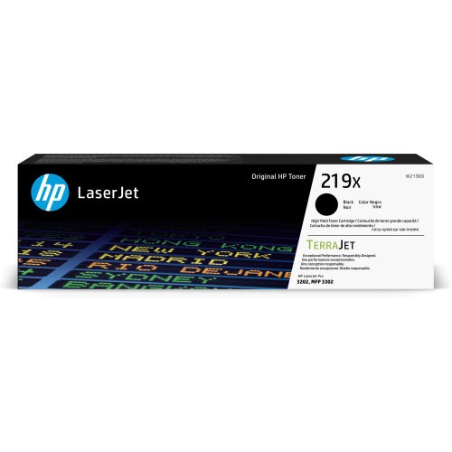 24756-HP Cartucho de Toner Original LaserJet 219X de alta capacidad negro