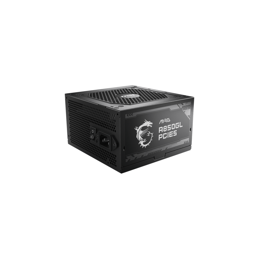 24771-MSI MAG A850GL PCIE5 unidad de fuente de alimentacion 850 W 20+4 pin ATX ATX Negro