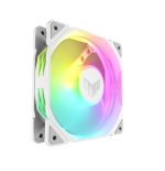 24838-ASUS TUF GAMING TR120 ARGB REVERSE 1-pack White Carcasa del ordenador Refrigerador de aire 12 cm Blanco