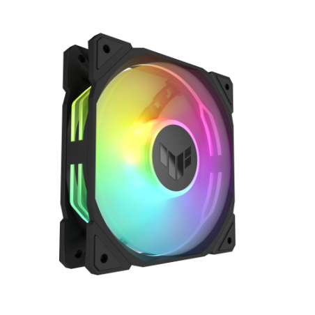 ASUS TUF Gaming TR120 ARGB Reverse Fan - Triple Pack Carcasa del ordenador Ventilador 12 cm Negro