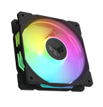 ASUS TUF Gaming TR120 ARGB Reverse Fan - Single Pack Carcasa del ordenador Ventilador 12 cm Negro