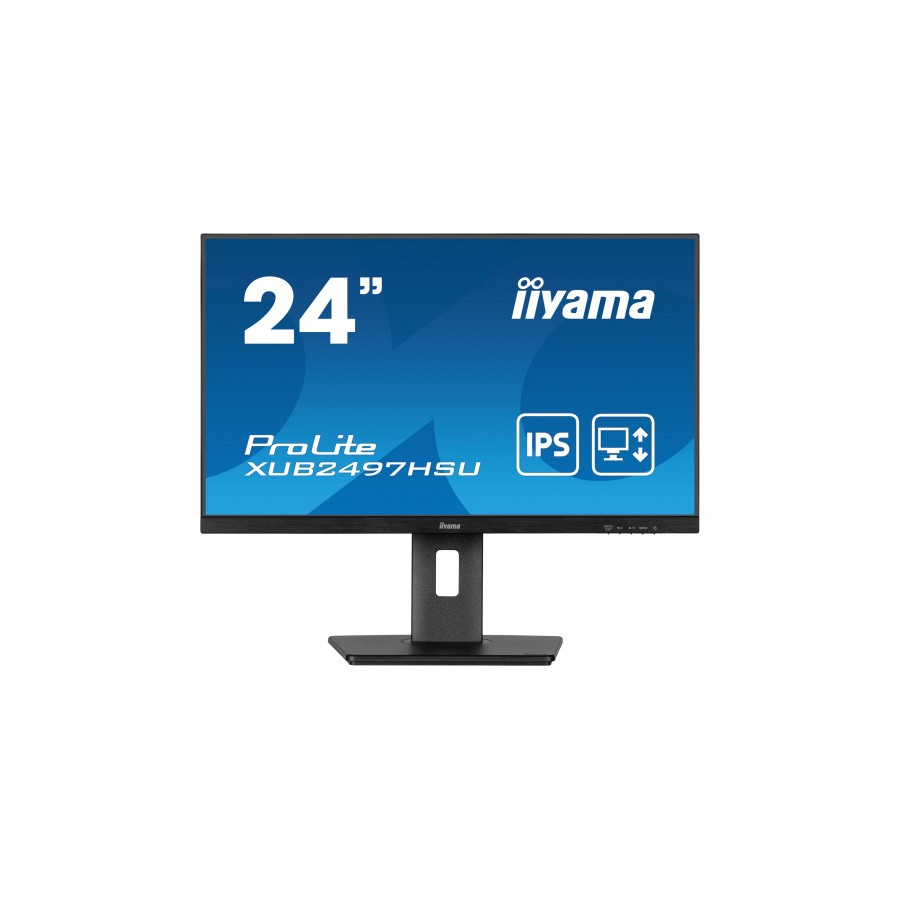 24858-IIYAMA PANTALLA 24" IPS CON SOPORTE REGULABLE EN ALTURA Y FRECUENCIA DE ACTUALIZACION DE 100HZ