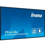24884-MONITOR IIYAMA 65" 3840X2160, UHD, 500CD/M2, LANDSCAPE PORTRAIT, MM 2X 10W, 3X HDMI, USB 2.0 X2, WIFI, LAN, MEDIA