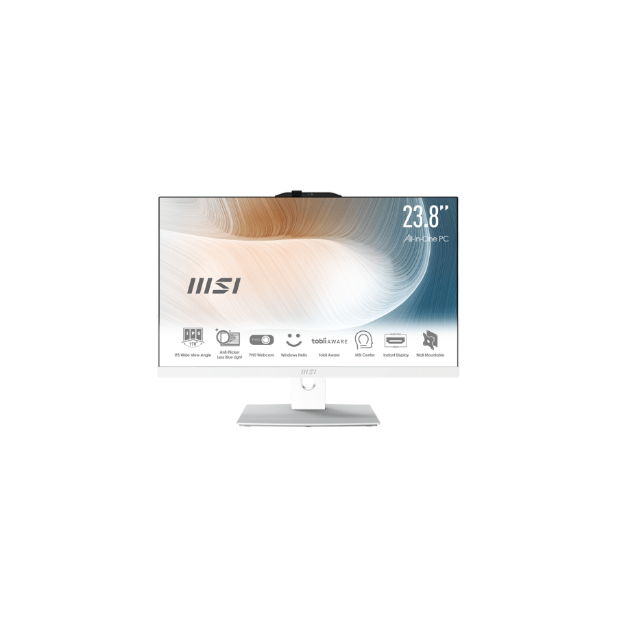 24925-MSI Modern AM242P 12M IntelR CoreT i5 i5-1235U 60,5 cm (23.8") 1920 x 1080 Pixeles PC todo en uno 16 GB DDR4-SDRAM