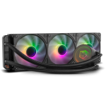 NOX NXHUMMERM360ARGB sistema de refrigeracion para ordenador Procesador Sistema de refrigeracion liquida todo en uno 12 cm Negro