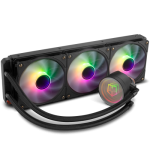 NOX NXHUMMERM360ARGB sistema de refrigeracion para ordenador Procesador Sistema de refrigeracion liquida todo en uno 12 cm Negro