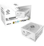 24998-FUENTE ALIMENTACION ASROCK SL-1000GW,PSU,1000W,80 PLUS GOLD,135MM,MODULAR,PCI-E 5.1 (12+4pin)x1,PCI-E (6+2 pin)x3,