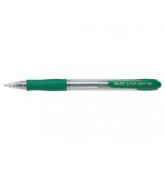 250-BOLIGRAFO RETRACTIL SUPERGRIP 1.0MM VERDE PILOT BPGP-10R-M-G