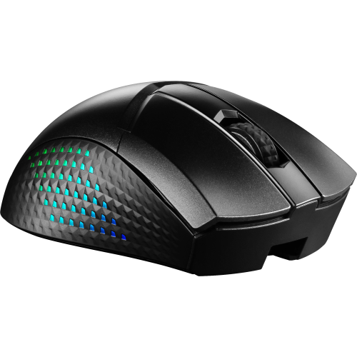 MSI CLUTCH GM51 LIGHTWEIGHT WIRELESS raton Juego mano derecha RF Wireless + Bluetooth + USB Type-C Optico 26000 DPI