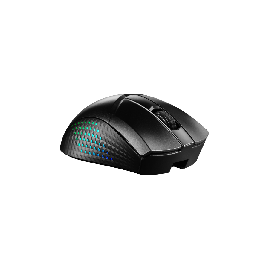 MSI CLUTCH GM51 LIGHTWEIGHT WIRELESS raton Juego mano derecha RF Wireless + Bluetooth + USB Type-C Optico 26000 DPI