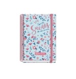25023-AGENDA ESCOLAR 2025-2026 TAMANO A5 TAPA CARTON FORRADO DIA PAGINA PRIME BLOSSOM DOHE 52045