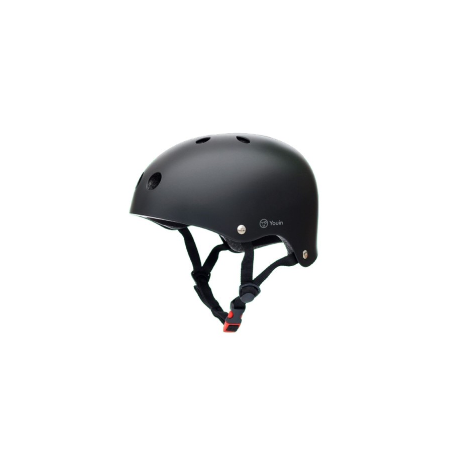 25042-YOUIN CASCO BASICO - NEGRO  (TALLA L)