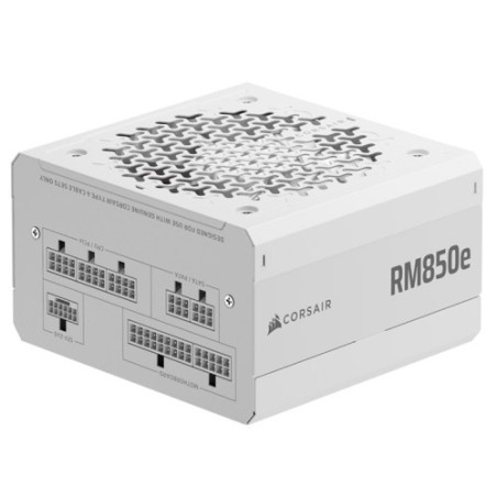 25044-FUENTE ALIMENT. CORSAIR RM850E (2025) 80+ GOLD FULL MODULAR ATX 3.0 850 WATT BLANCA CP-9020293-EU
