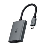 TP-Link UA430C lector de tarjeta USB 3.2 Gen 1 (3.1 Gen 1) Type-C Gris