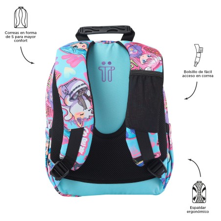 25081-MOCHILA RAYOL HAPPY FLOW (33 X 44 X 13,5) - 19,6L TOTTO MA04ECO002-2416N-2AU