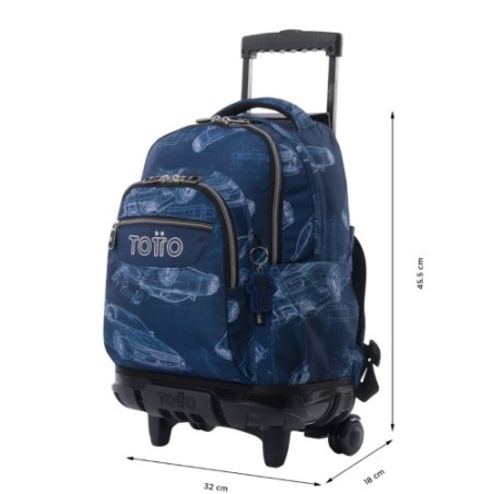 MOCHILA RENGLONES BLUEPRINT (32 X 45.5 X 18) - 26L TOTTO MA03ECO006-2426P-0JJ