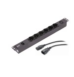 25130-APC EPDU1010B-SCH unidad de distribucion de energia (PDU) 7 salidas AC 1U Negro
