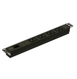 25131-APC EPDU1016B unidad de distribucion de energia (PDU) 8 salidas AC 1U Negro