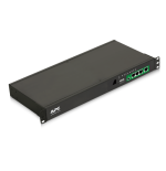25133-APC EPDU1016S unidad de distribucion de energia (PDU) 8 salidas AC 1U Negro