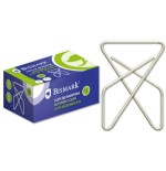 2516-CAJA 50 CLIPS NIQUELADOS DE MARIPOSA No 10 BISMARK 321358