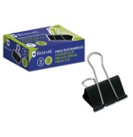 2517-PINZA SUJETAPAPELES 19 MM. PALA ABATIBLE COLOR NEGRO BISMARK 321724