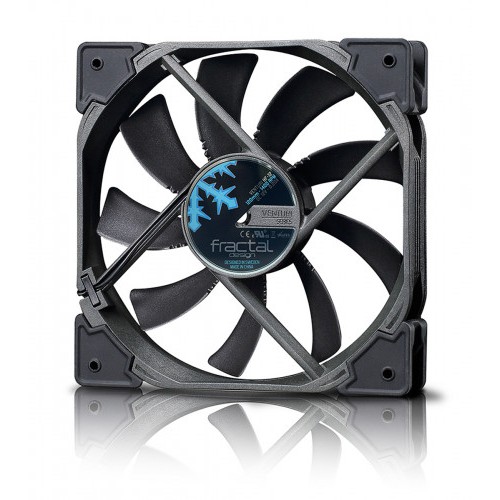 25208-Fractal Design Venturi HP-12 PWM Carcasa del ordenador Ventilador 12 cm Negro, Gris