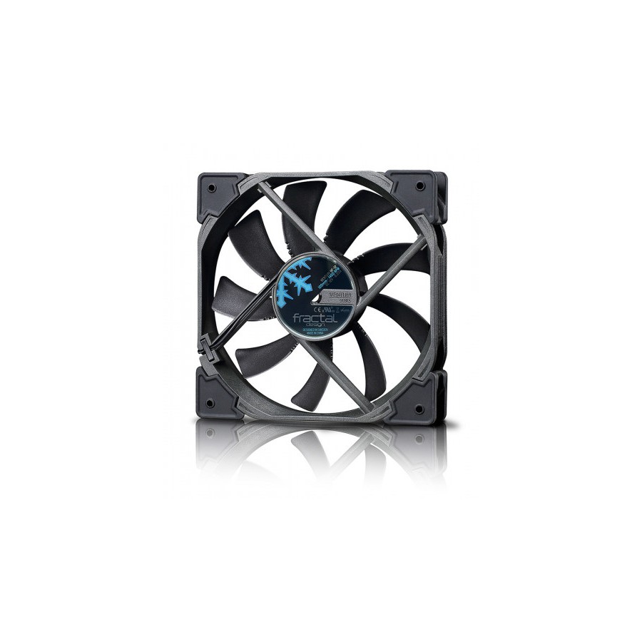 25208-Fractal Design Venturi HP-12 PWM Carcasa del ordenador Ventilador 12 cm Negro, Gris