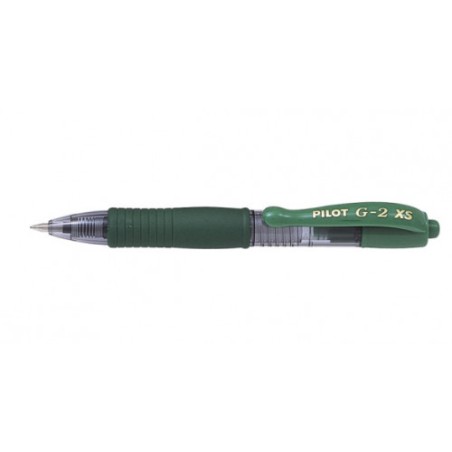 25235-BOLIGRAFO ROLLER G2 PIXIE MINI VERDE PILOT BL-G2-XS-7-G