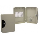 2524-CAJA GUARDALLAVES METALICA 24 LLAVES EN COLOR GRIS BISMARK 319903